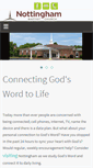 Mobile Screenshot of nottinghambaptist.org